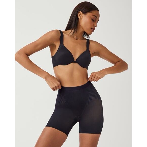 Spanx SPANXshape Invisible Girl Short Black NWOT L - Picture 1 of 5